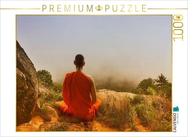 Calvendo Puzzle Meditation In Thailand | 1000 Pieces, Finished Size 25.2 × 18.9-image