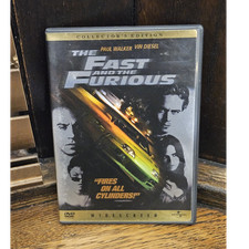 Universal The Fast and the Furious Collector's Edition Widescreen DVD w/ Case
