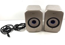 KEF LSX II Altoparlanti da libreria HiFi wireless (coppia) Soundwave Tan - usati