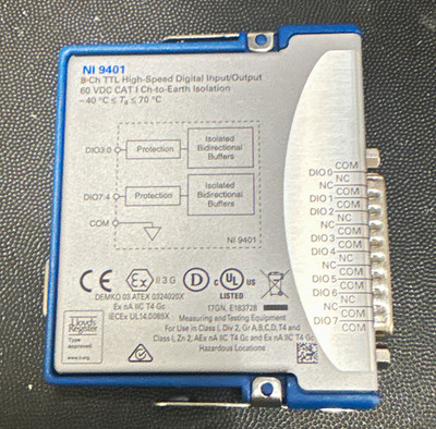 National Instruments NI 9401 C Series 8-Channel TTL High-Speed Digital I/O