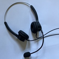 Zestaw słuchawkowy telefoniczny Profesjonalne call center Podwójne słuchawki z mikrofonem
