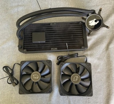 iBUYPOWER 240mm Addressable RGB Liquid Cooling System - Black