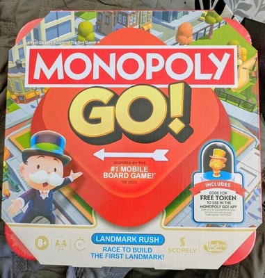 Monopoly GO! Board Game  Inspired by The Popular Mobile Brand New Sealed