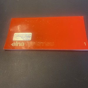 Elna SP ST SU #1  Instruction Manual User Guide: Paper Bound/Staple 41 Pages