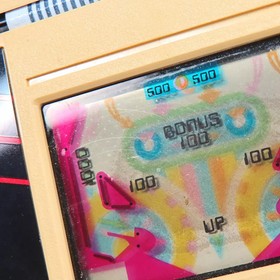 Nintendo Game & Watch PINBALL Vintage Handheld Game