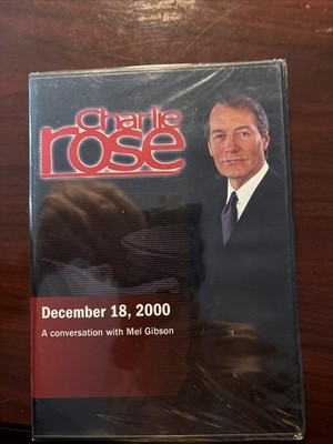 Charlie Rose December 18,2000 Mel Gibson