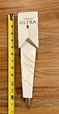 Michelob Ultra Beer Tap Handle Knob Top Brewing Draft Bar Top Kegerator Ribbon