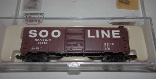 Coche de caja Atlas escala N 40' Soo Line 47413 #34091 | Condition: Used