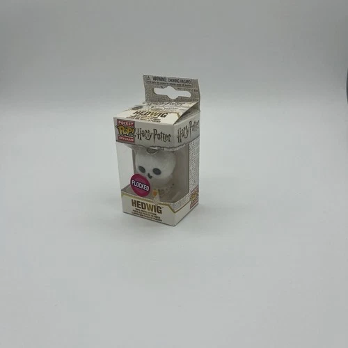 Funko Pop! Harry Potter Hedwig Flocked Pocket Keychain