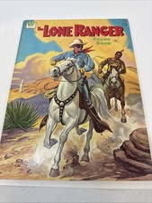 1951 Lone Ranger and Tonto coloring book Whitman