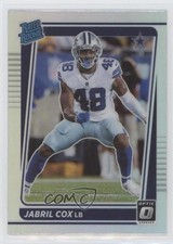 2021 Panini Donruss Optic Rated Rookie Holo Prizm Jabril Cox #286 09zh