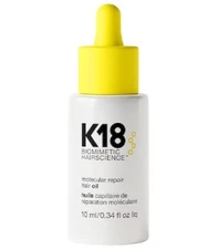 K18 Biomimetic Hairscience  Mini Molecular Repair Hair Oil NIB 10 ml/0.34 oz