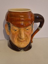 Vintage Sherlock Holmes Lancaster Sandland Hand Painted Character Jug