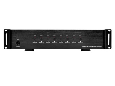 Monoprice 8-Zone Home Audio Multizone Controller and Amplifier Kit, NO LOGO