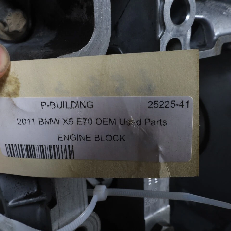 2011-2012 BMW 135i 335i 535i 640i X5 X6 N55 Engine Cylinder Block OEM Used Foto 2 de 4