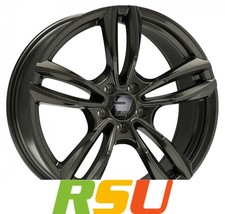 2DRV WH29 dark gunmetal lackiert 8.5x18" ET35 LK5 120 ML 72.6 Alufelgen 18 Zoll