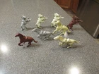 VINTAGE MARX WESTERN PLAYSET HORSES  54MM