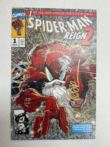 [Signed by Kaare Andrews] Spider-Man Reign 2 #1 Kaare Andrews Exclusive Old Man