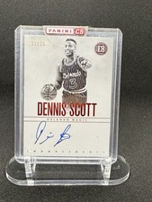 2018-19 Panini Encased Endorsements Dennis Scott Red /25 Autograph