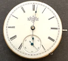 Antique 1891 Elgin 95 Pocket Watch Movement Parts/Repair Hands 6s 7j USA