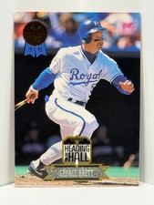 1993 Leaf - Heading for the Hall #7 George Brett 