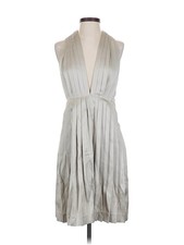 Stella McCartney Women Silver Cocktail Dress 38 italian