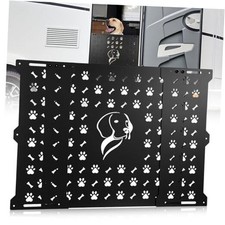 20'' High RV Screen Door Protector for Dogs, Adjustable Aluminum Guard Grille