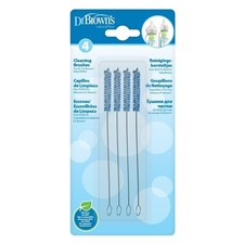 Dr Brown's Baby Bottle Cleaning Brushes 4 Pack Anti Colic Vent Brush Set