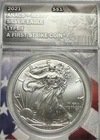 2021 American Silver Eagle MS70 – Perfect Strike – Brilliant Uncirculated