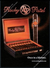 2012 Rocky Patel cigars cigar box photo big vintage print ad