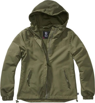 Brandit Women Jacke Ladies Summer Windbr.frontzip Olive - Bild 1 von 4