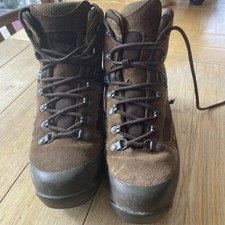 Iturri British Army Boots Desert Brown High Liability Combat Boots UK Size 10M