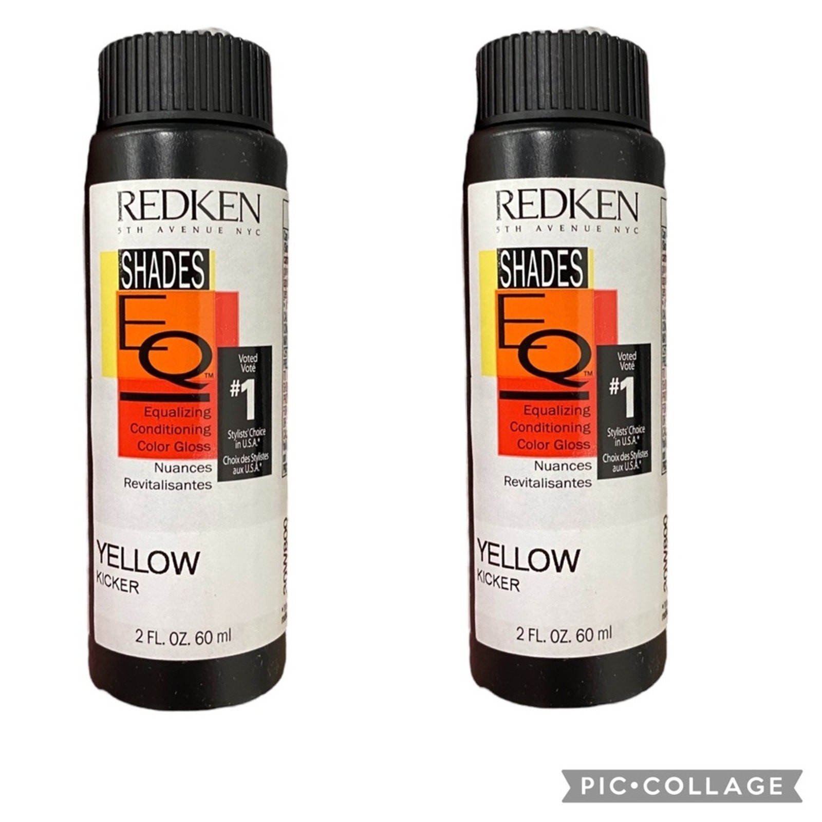 Shades Eq Gloss Yellow Kicker You Get 2 Bottles ! New 30w800