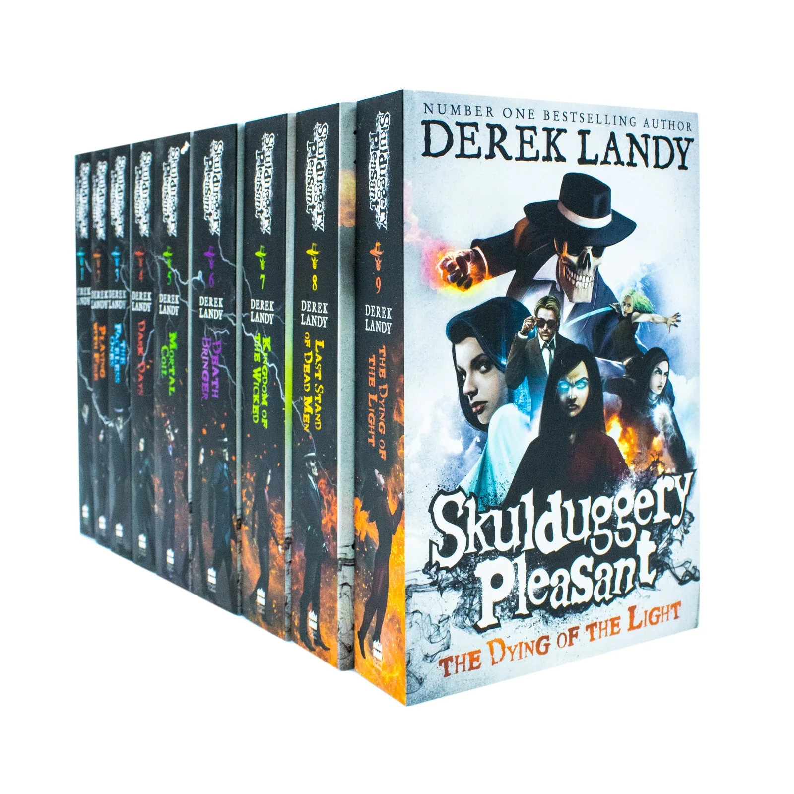 Skulduggery Pleasant Derek Landy 9 Books Collection Set | Landy Derek NEW - Image 7