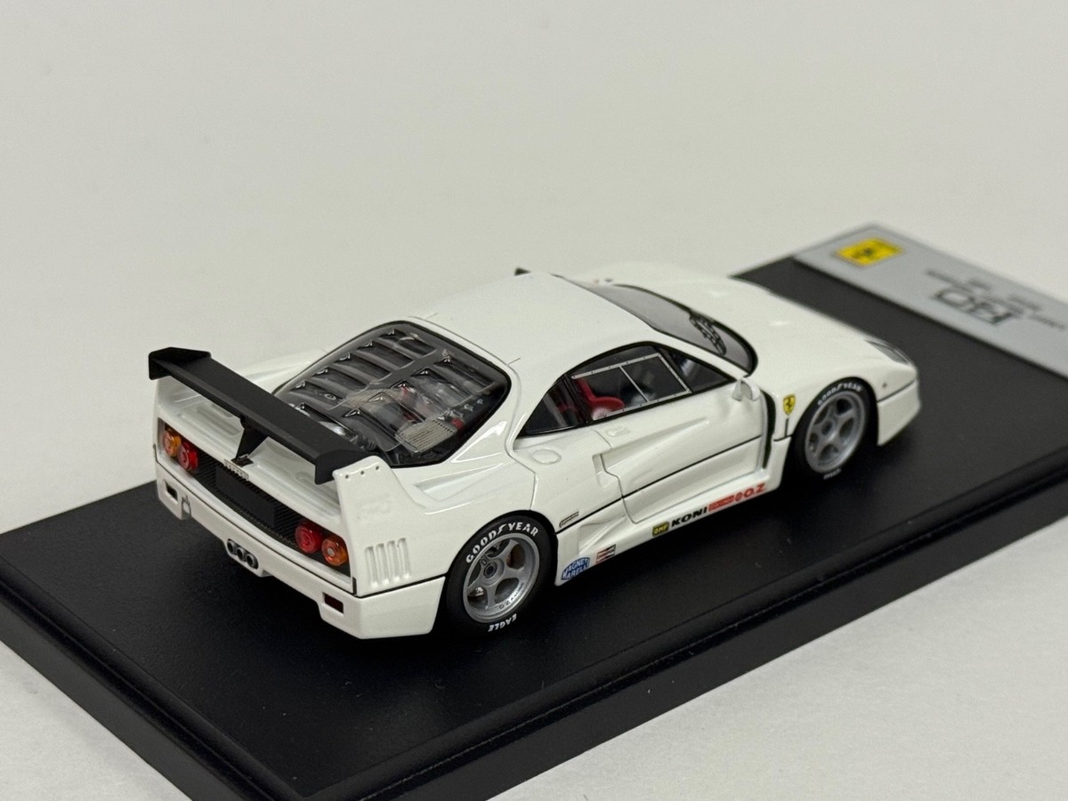 1/43 Eidolon Make up Ferrari F40 Light Weight Version White EM123D