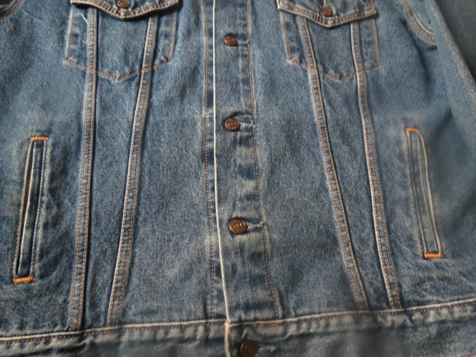 Levi's Denim Jacket Men's Signature Button Down Jacke… Gem