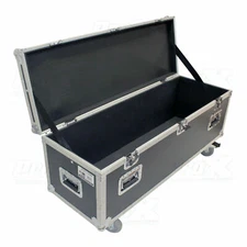 Prox Utility Multipurpose Trunk ATA Road Case with Wheels & Rubber Lined