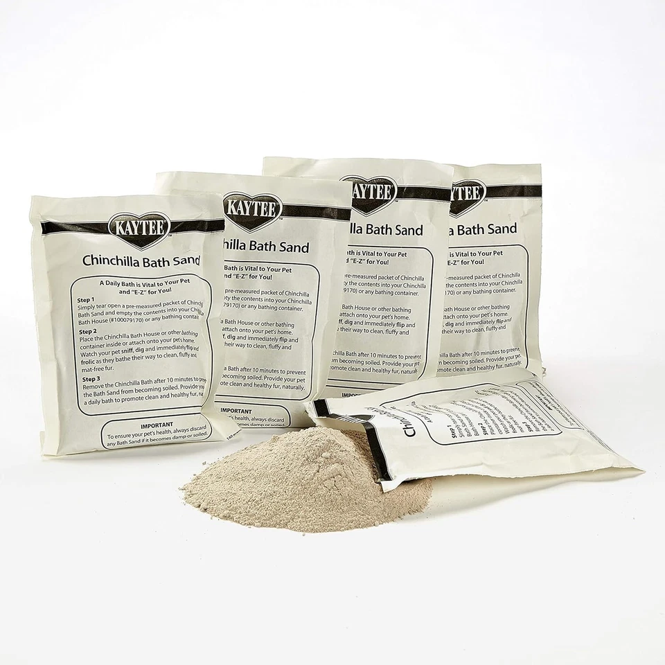 Kaytee Chinchilla Bath Sand 5 pack — 第 2/2 张图片