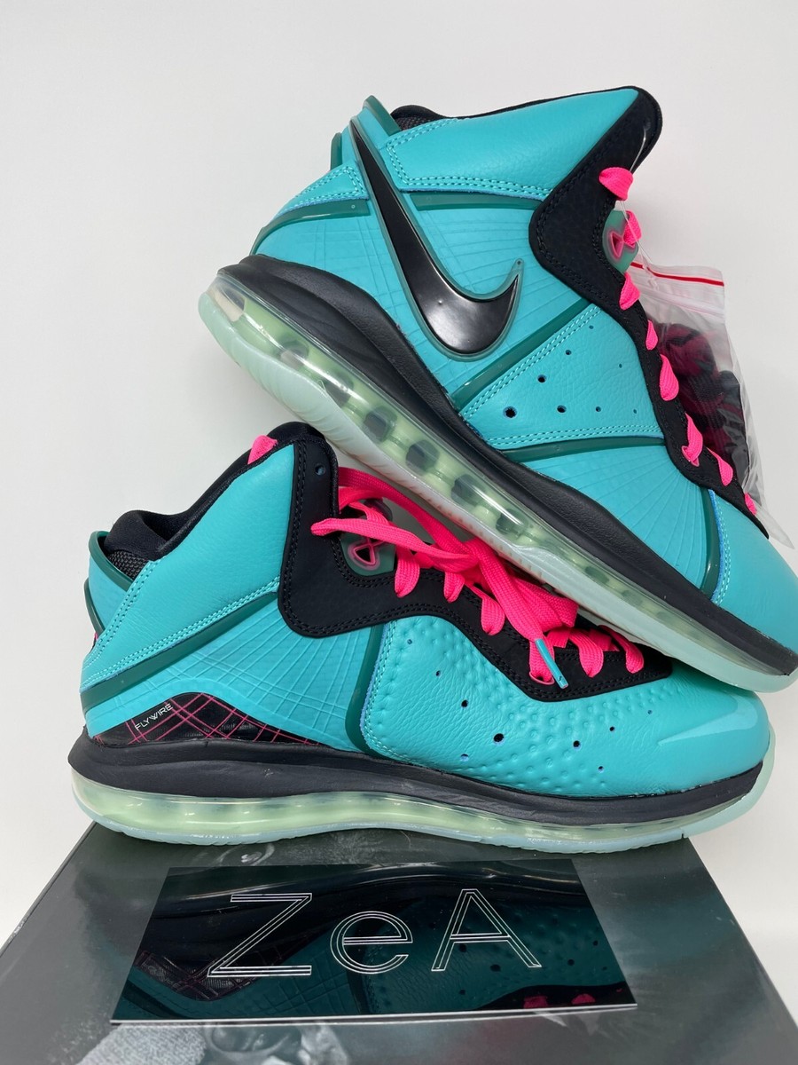 lebron 8 south beach size 9