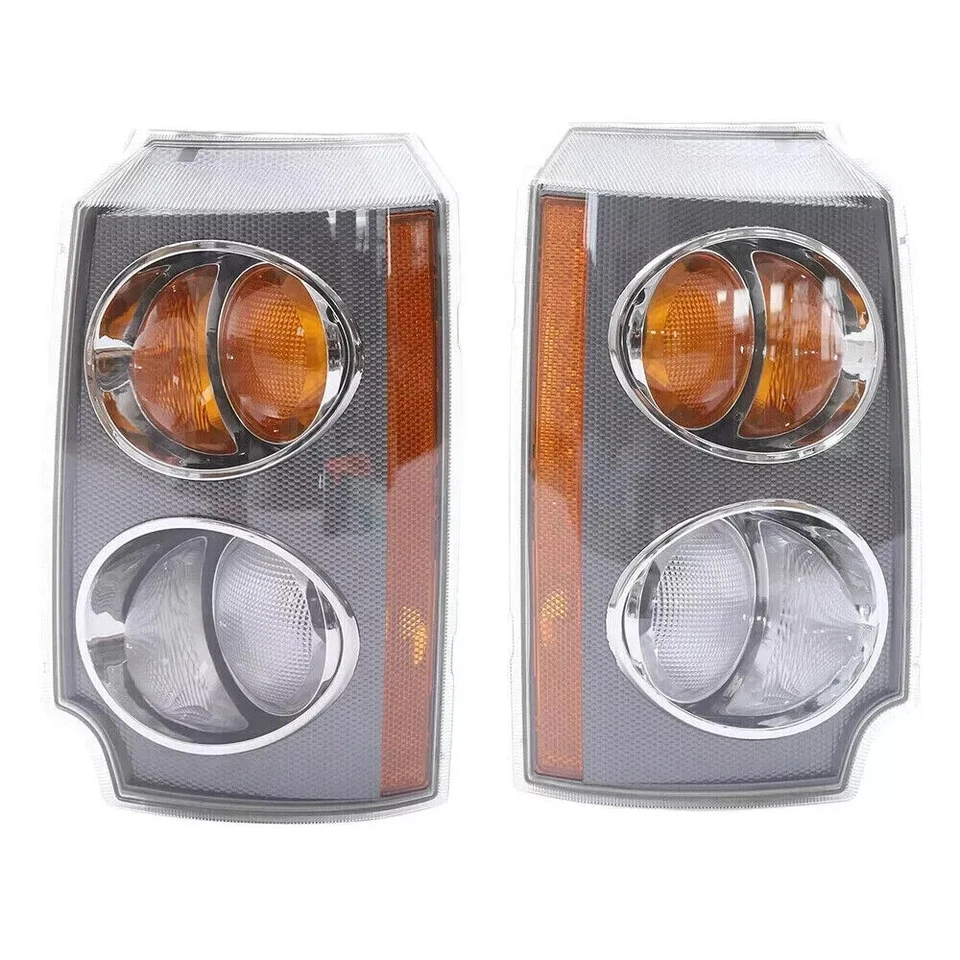 LH+RH SIDE FRONT INDICATOR SIDE LIGHT LAMPS FOR LAND RANGE ROVER L322 2002-05 UK - Image 2 of 4