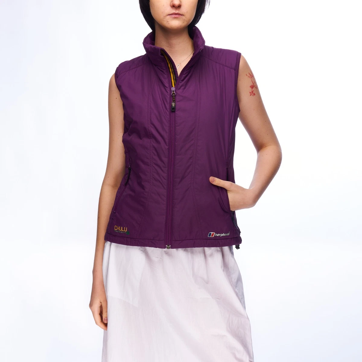BERGHAUS CHULU PRIMALOFT Vest Purple Nylon Women s Outdoor