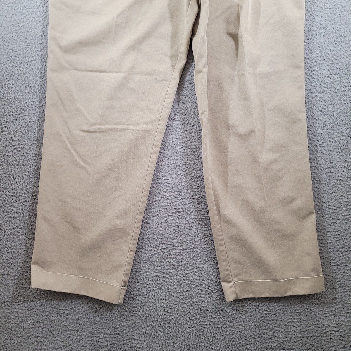 Vintage Dockers Pants Mens 36X30 Beige Straight Leg Khaki
