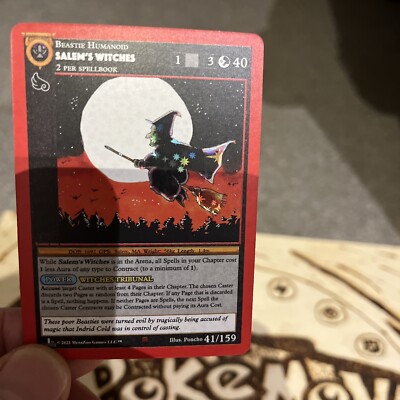 MetaZoo Cryptid Nation 1st Edition - Salem's Witches Reverse Holo