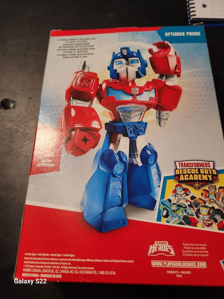 NEW TRANSFORMERS RESCUE BOTS ACADEMY OPTIMUS PRIME (MEGA MIGHTIES) - Image 3 of 3
