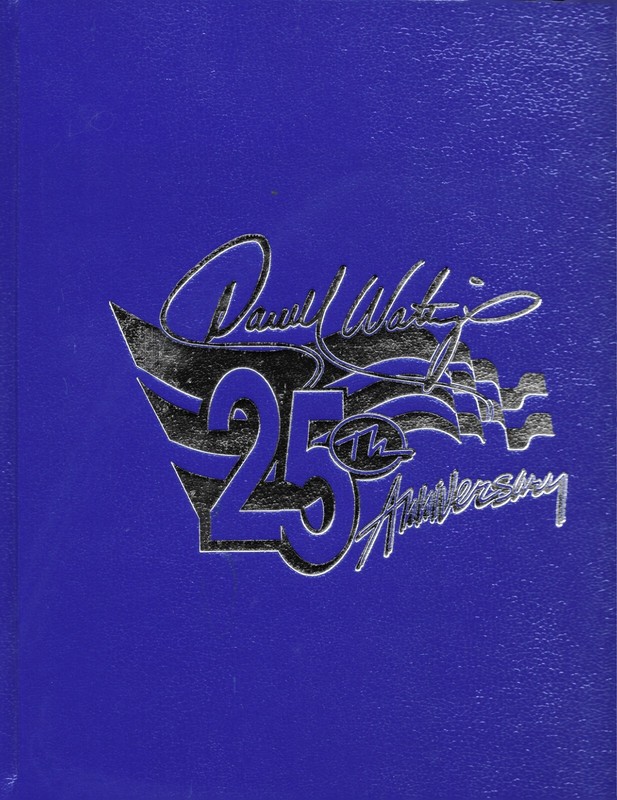 THE DARRELL WALTRIP 25TH ANNIVERSARY BOOK - 1997 - Hardcover Type Book