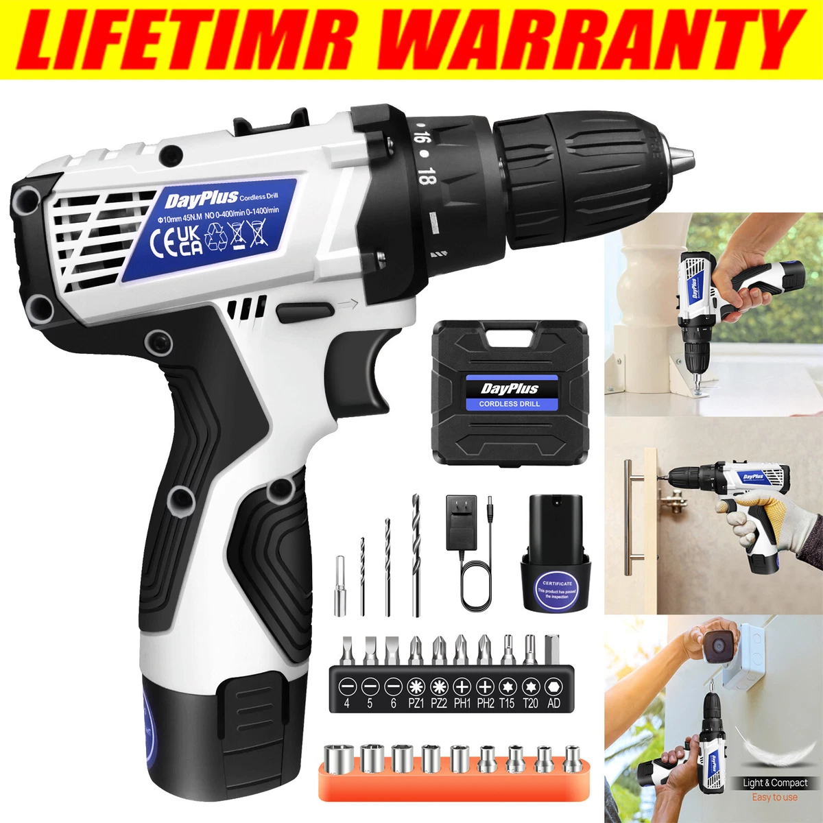 Battery powered electric sale screwdriver