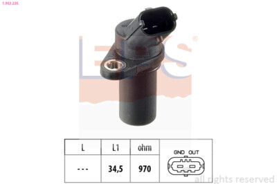 EPS 1.953.235 Sensor, camshaft position for ,CHRYSLER,IVECO,MAN,NEOPLAN,OPEL,REN