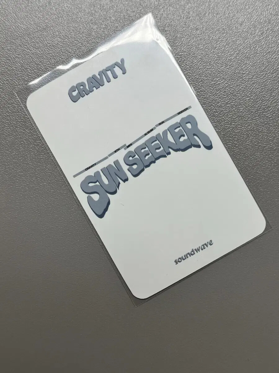 Cravity Cravity jungmo Sunseeker soundwave sign photocard sell | eBay