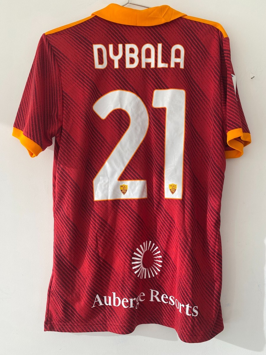 AS Roma Dybala 21 レプリカジャージ 2023-24 Roma Home Shirt Dybala #21