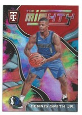 2017-18 Panini Totally Certified Dennis Smith Jr. The Mighty DALLAS MAVERICKS